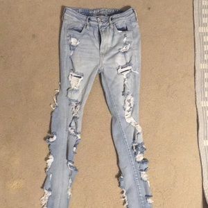 American eagle high waisted jeans